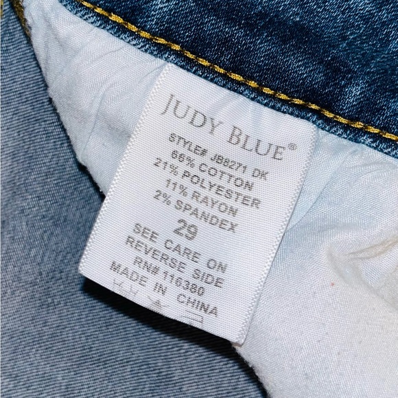 JUDY BLUE Relaxed Fit Jeans sz 29 - Picture 4 of 8